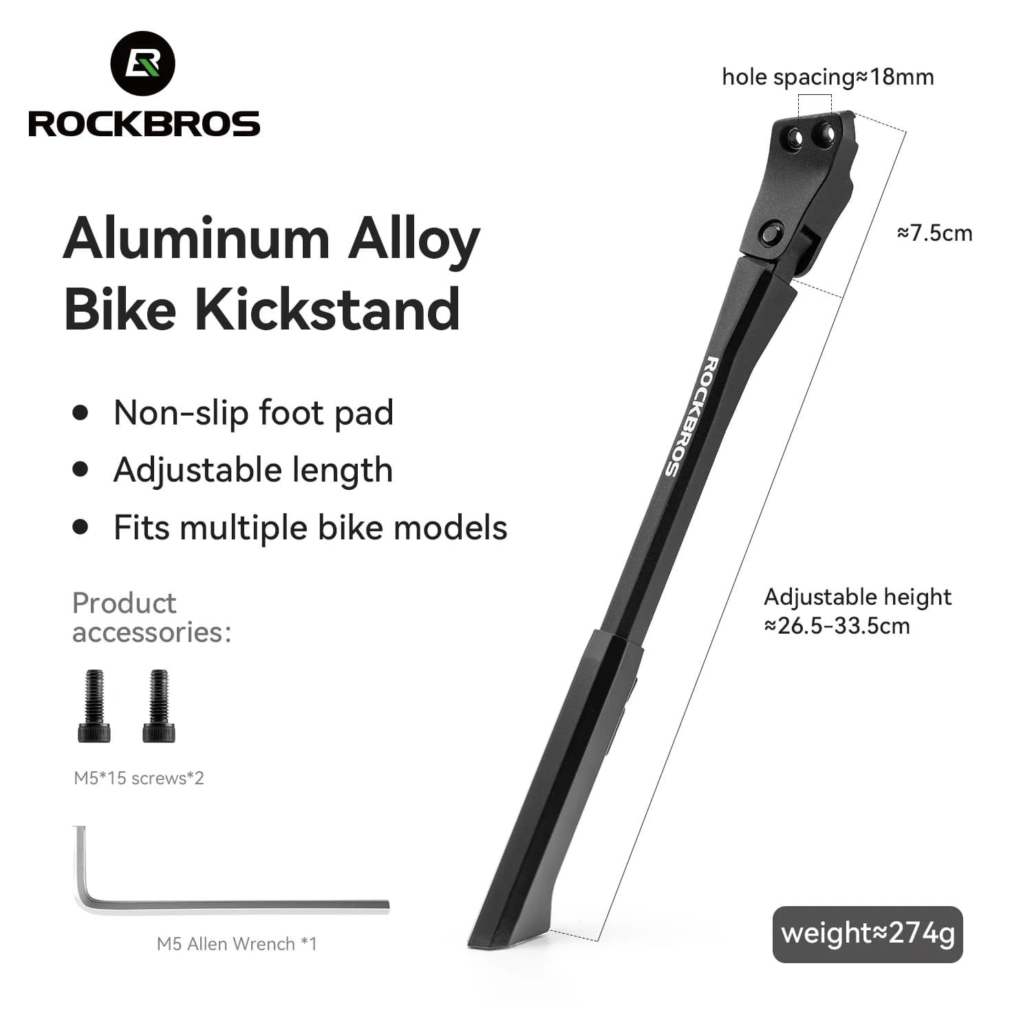 Suportă-bicicletă reglabilă din aliaj de aluminiu