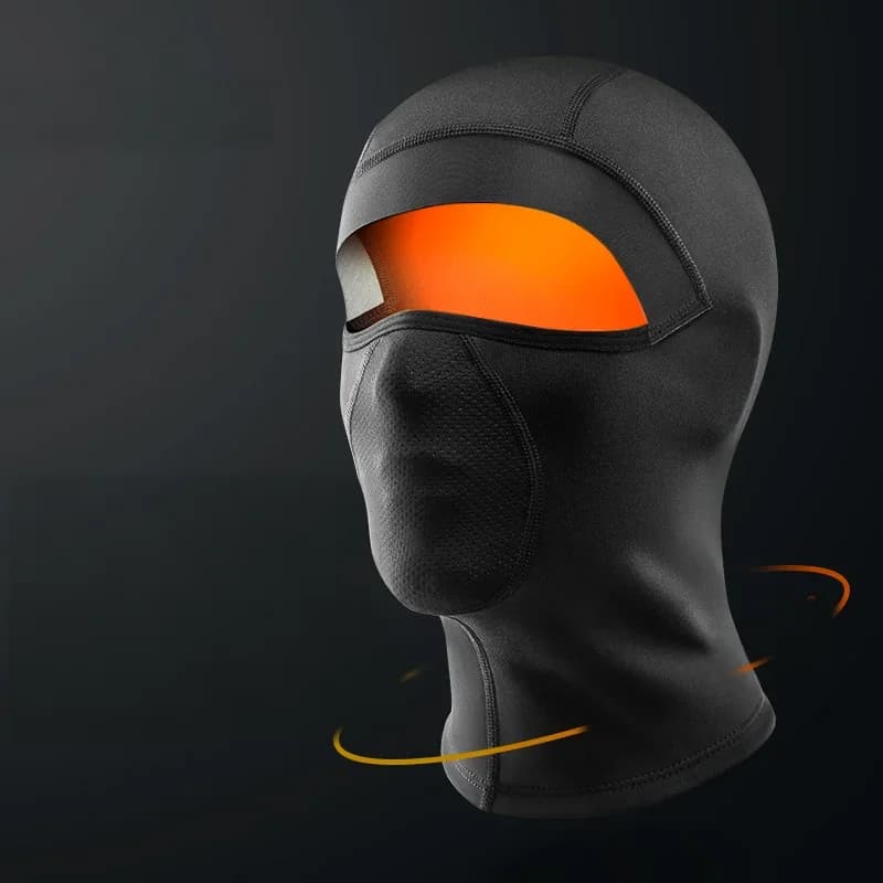 Balaclavă integrală din fleece, rezistentă la vânt, pentru iarnă