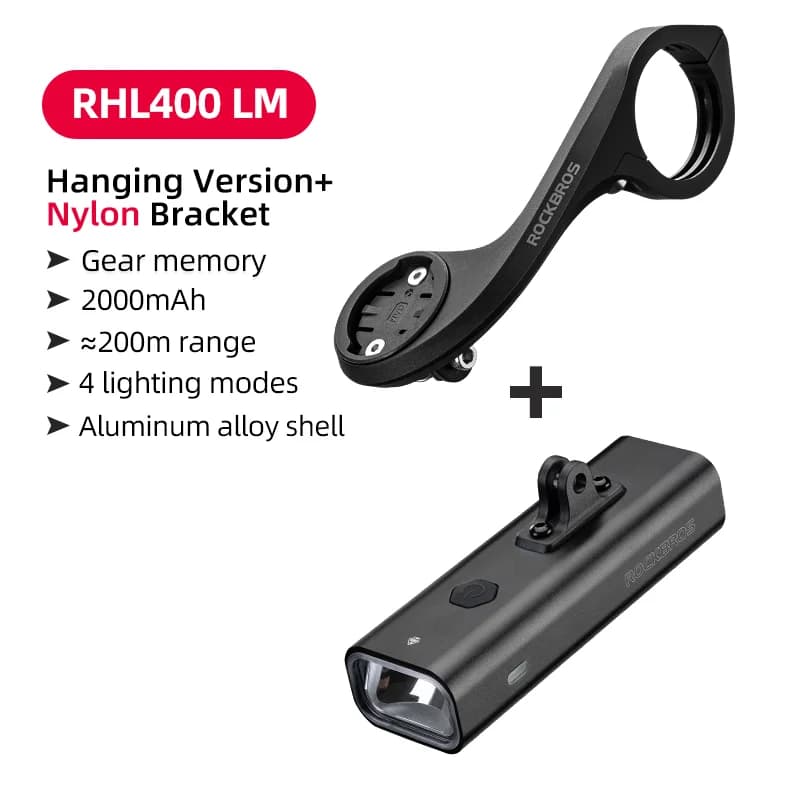Lumină frontală LED pentru bicicletă IPX6 Type-C