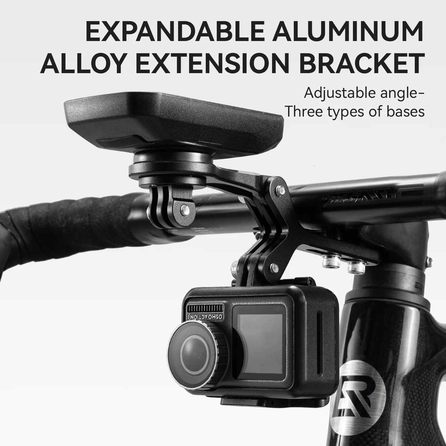 Suport extensibil computer bicicleta aliaj aluminiu