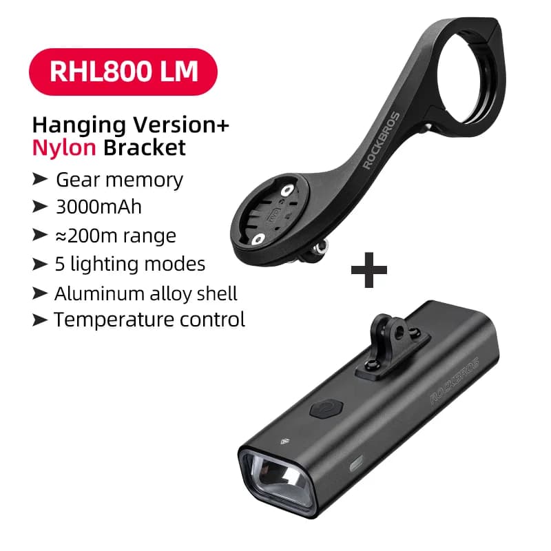 Lumină frontală LED pentru bicicletă IPX6 Type-C